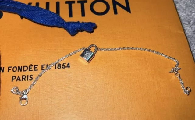 Louis Vuitton Lockit X Doudou Louis Bracelet - Black, Sterling Silver  Charm, Bracelets - LOU779053