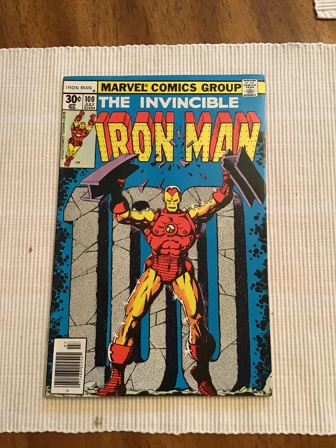 Marvel Comic The Invincible Iron Man Silver Age 1977 Number 100 Very Nice