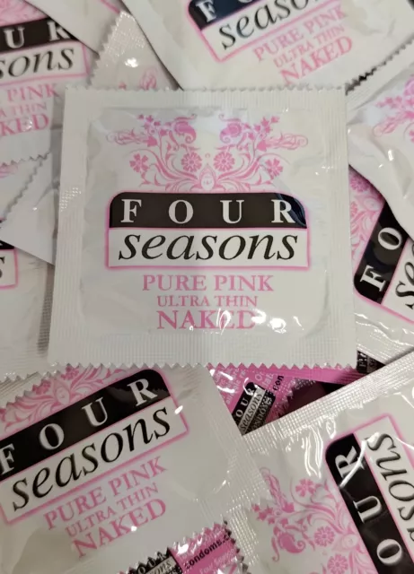 Four Seasons Naked Pure Pink 72 Condoms