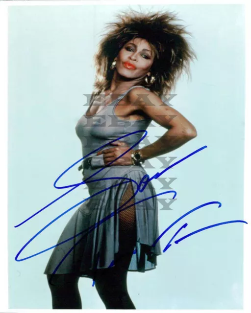 Tina Turner Autographed Signed 8x10 Photo Reprint