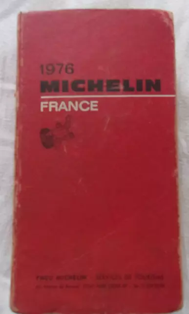 Guide MICHELIN France  1982  en assez Bel Etat