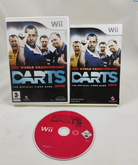 PDC WORLD CHAMPIONSHIP DARTS 2009 Nintendo Wii game (includes manual)