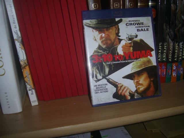 3h10 POUR YUMA avec RUSSEL CROWE et CHRISTIAN BALE - BLU RAY NEUF SOUS BLISTER