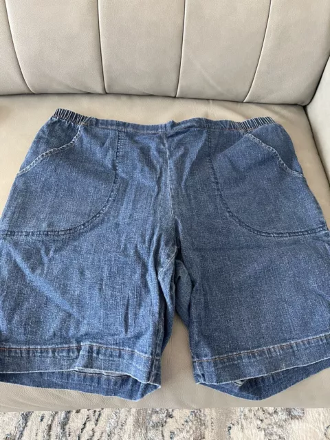 Womens JMS( Just My Size ) Denim Shorts-Size 1X(16W)