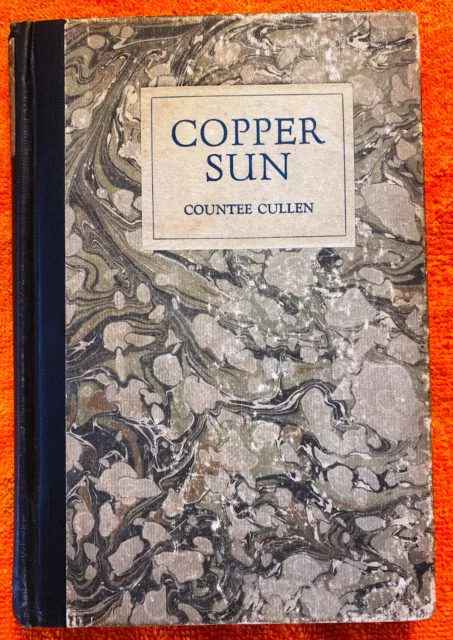 COPPER SUN - COUNTEE CULLEN  1927, 1st ed.  Very Good/ Fine. Art Deco Illus.