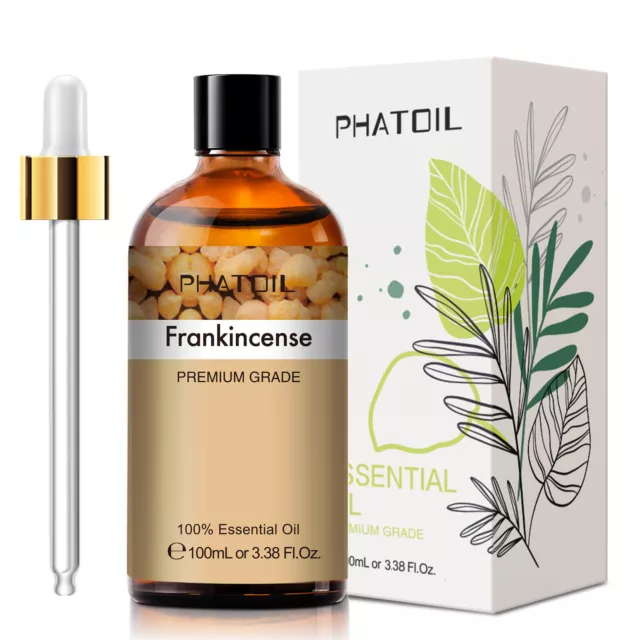 Aceites Esenciales de incienso 100ml  100% Naturales Puros Aromaterapia,Difusor