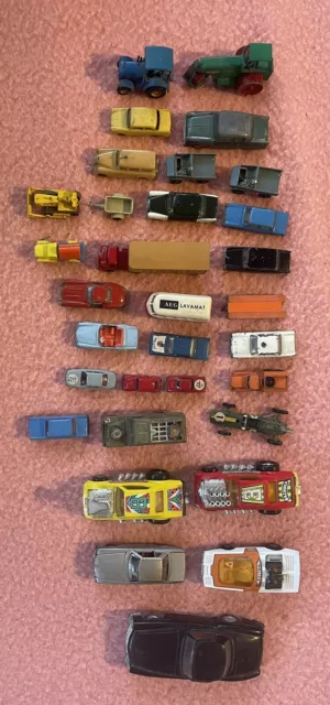 32 Modellautos Siku Plastik Metall Wiking Märklin Matchbox Gama Corgi Mebetoys