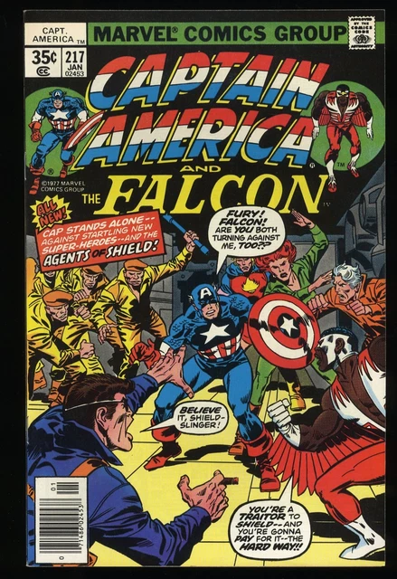 Captain America #217 NM- 9.2 1st Quasar (Marvel Boy)! Texas Twister ! Marvel