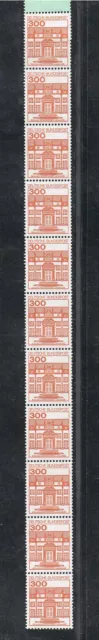 Burgen und Schlösser 300 Letterset, RE 11+4 ,**, Mi.Nr. 1143 AII R, blautürkis 3