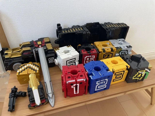 Cube Power Ranger POWER RANGERS DOUBUTSU Sentai Zyuohger Zyuoh Cube Wild Tousaiking Set ...