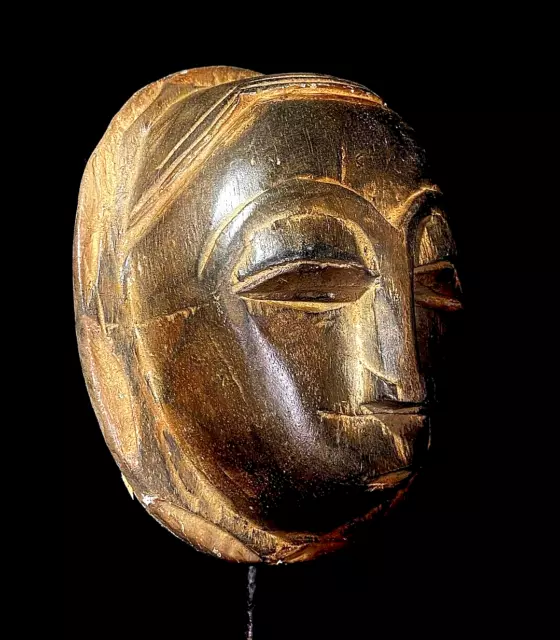 African Wooden Hand Carved Vintage Wall Mask African Guro Gu Mask mask-4990
