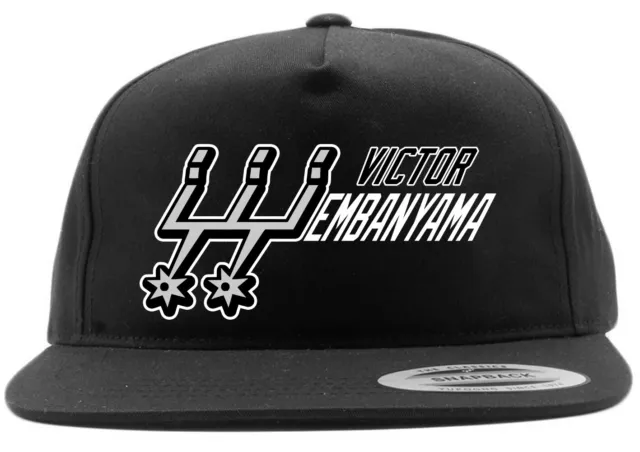 Victor Wembanyama Logo San Antonio Spurs Snapback Hat