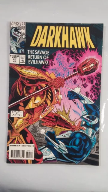 DARKHAWK #41 (1994) Evilhawk, Ocsh, Tod Smith, Danny Fingeroth, Marvel Comics