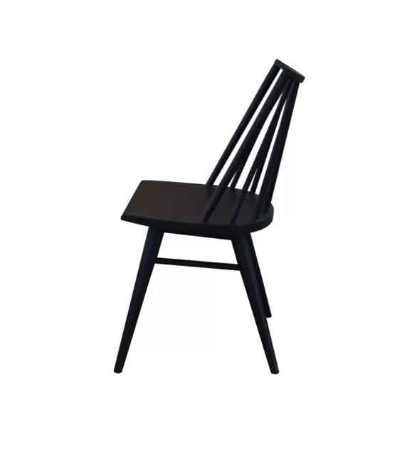 NEW! Black Windsor Chair - High Quality Solid Wood 3