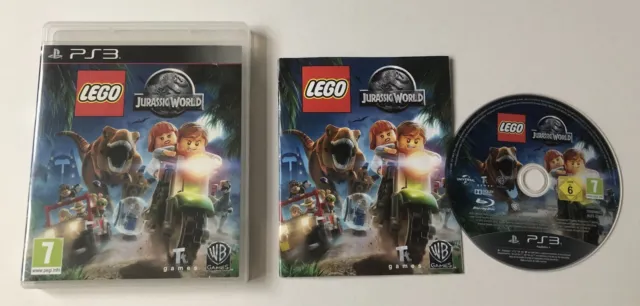 LEGO Jurassic World Sony PlayStation 3 PS3 Complete PAL