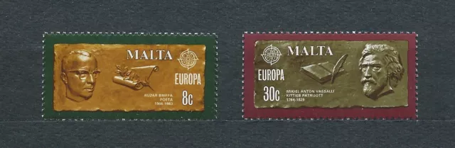 EUROPA CEPT -  MALTA - 1980 YT 603 à 604 - TIMBRES NEUFS** MNH LUXE