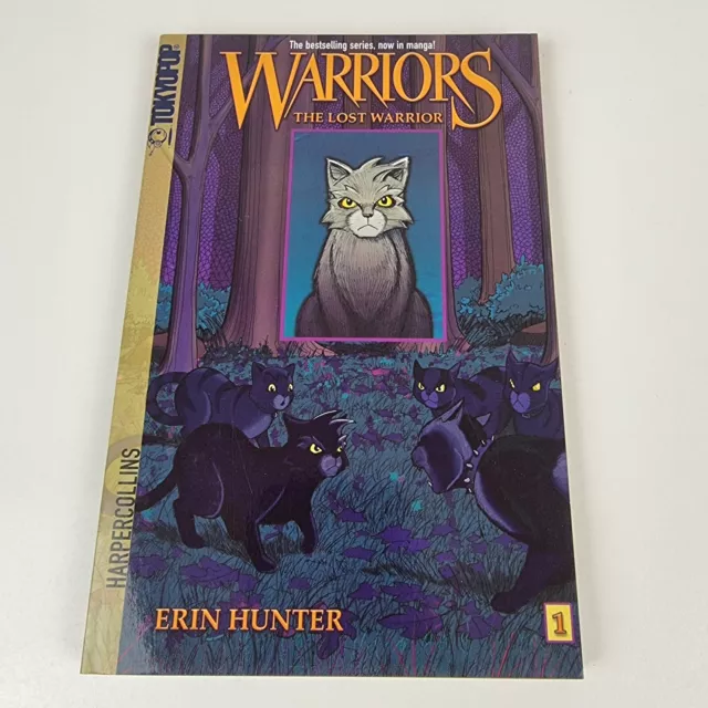 The Lost Warrior By Erin Hunter Paperback Comic 2007 Warriors Manga #1 Fantasy