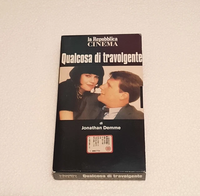 Qualcosa Di Travolgente Di J. Demme Vhs 1986 Editoriale La Repubblica Cartonata