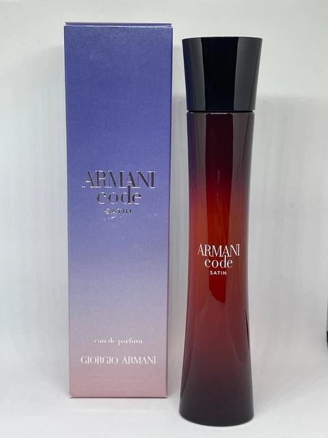 GIORGIO ARMANI – Code Satin – Eau de Parfum EDP 75 ml – NEU - Rarität