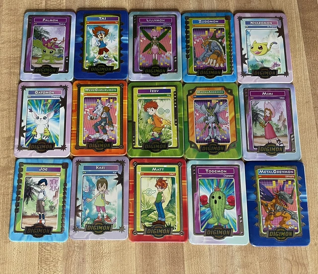 DIGIMON CARD LOT Metal Tin 15 Cards 2000 Taco Bell $49.99 - PicClick
