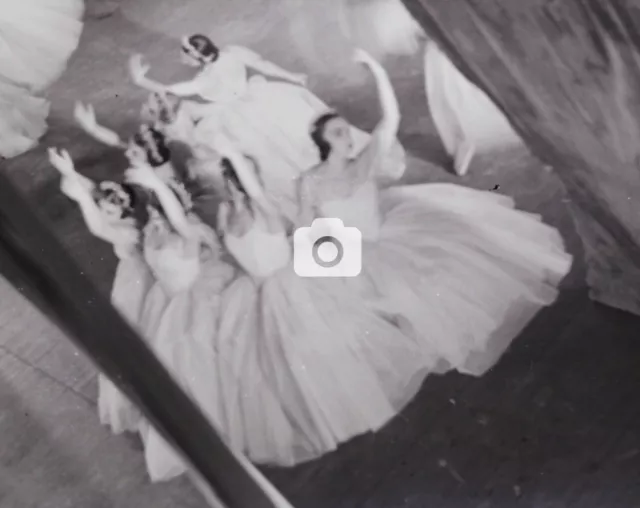 Ballerinas Back Stage At Hollywood Bowl California *Original Negative*