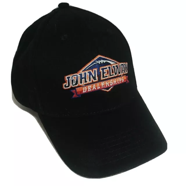 John Elway Dealerships Hat Cap Embroidered Signature On Back