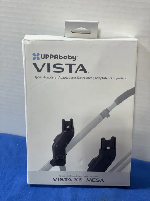 UppaBaby Stroller Upper Adapters for Vista 2015+ and Vista V2 - Brand New Sealed