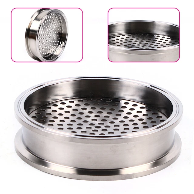 New Sanitary Filter Plate Tri-clamp Ferrule Stainless Steel 304 For Homebrew 3mm