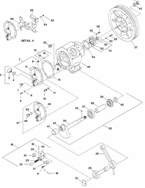 Ingersoll Rand  # 32003659 1 Stage LP Connecting Rod for Model 7100 T30