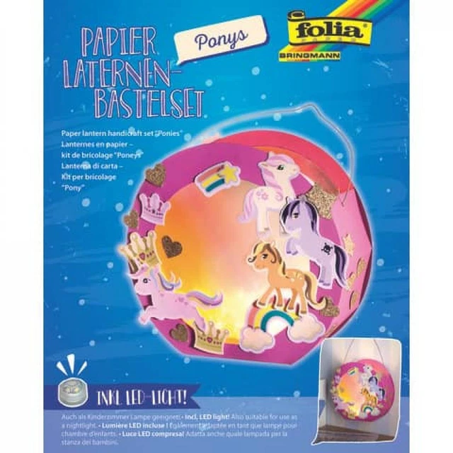 Bastelset Laterne mit LED folia 68106 (4001868105254)
