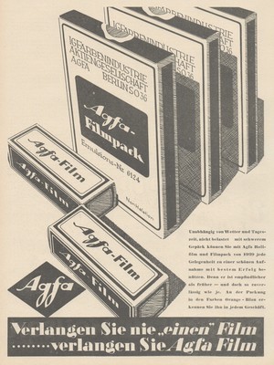 Y4440 AGFA Standard Camera 1929 Old advertising Pubblicità d'epoca 