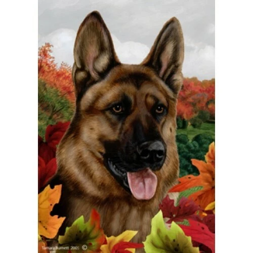 Fall Garden Flag (TB) - German Shepherd 130031