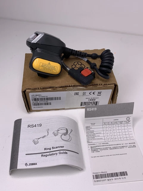 Symbol / Motorola / Zebra RS419-HP2000FSR scanner codici a barre dita WT41N0 WT4090