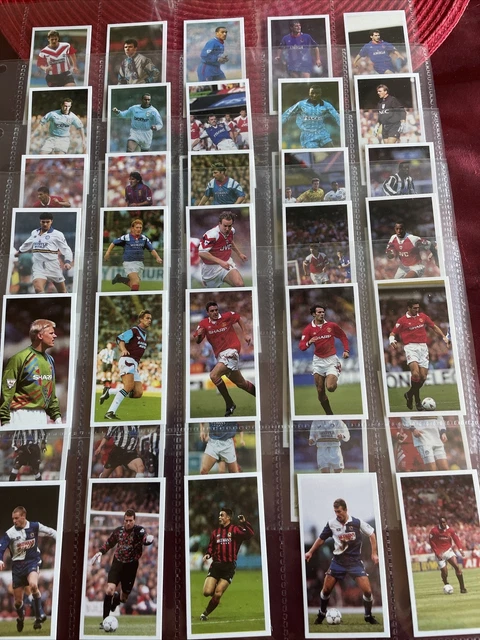 BARRATT  - PREMIER PLAYERS - FOOTBALL CARDS 1994 - EXCELLENT ++++ Condition Set
