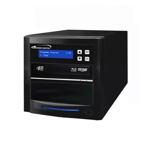 Vinpower Econ 1 Target Blu-ray DVD CD Disc Duplicator Copier 500GB HD + USB 3.0