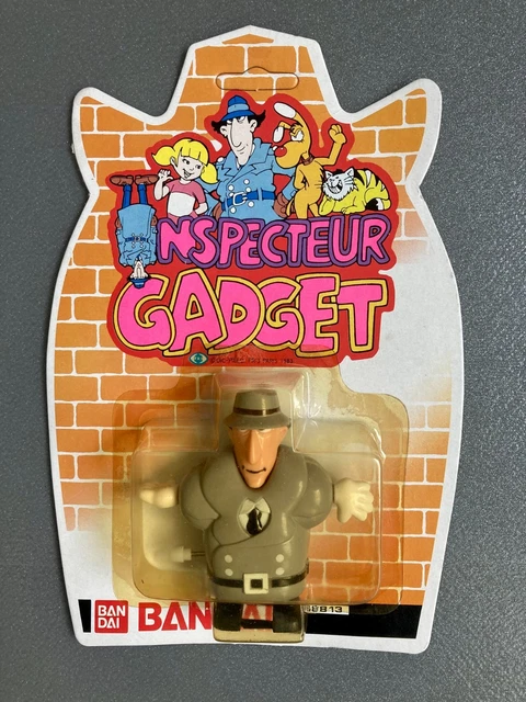 INSPECTEUR GADGET INSPECTOR - 1983 Pvc MOC Bandai FR3 - Inspecteur Gadget EUR 99,00 - FR