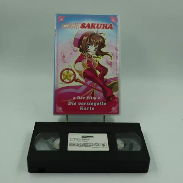 VHS - CARDCAPTOR Sakura - Der Film - Die versiegelte Karte EUR 99,98