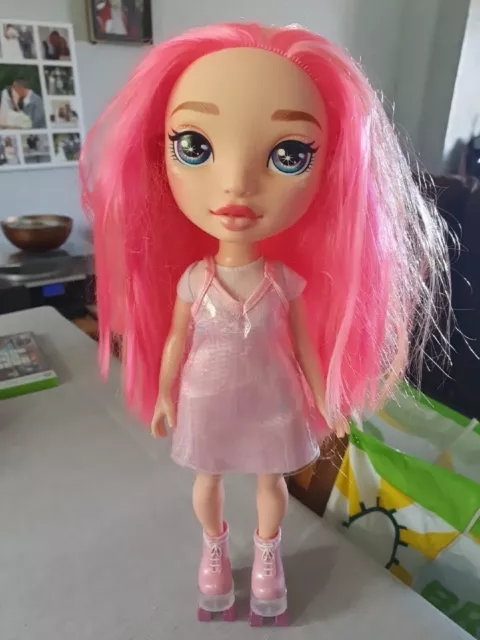RAINBOW HIGH DOLL Pixie Rose Surprise Poopsie Doll Pink Hair Roller ...