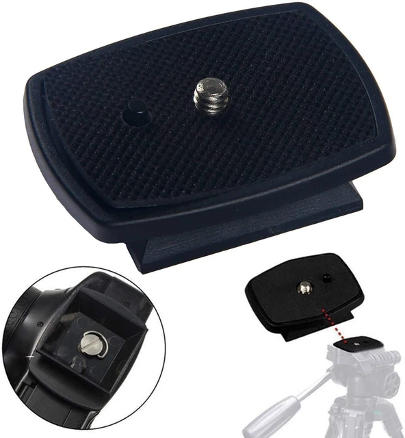 DSLR SLR Camera Tripod Quick Release Plate / Shoe | 1/4 Screw Thread | 4.4cm x