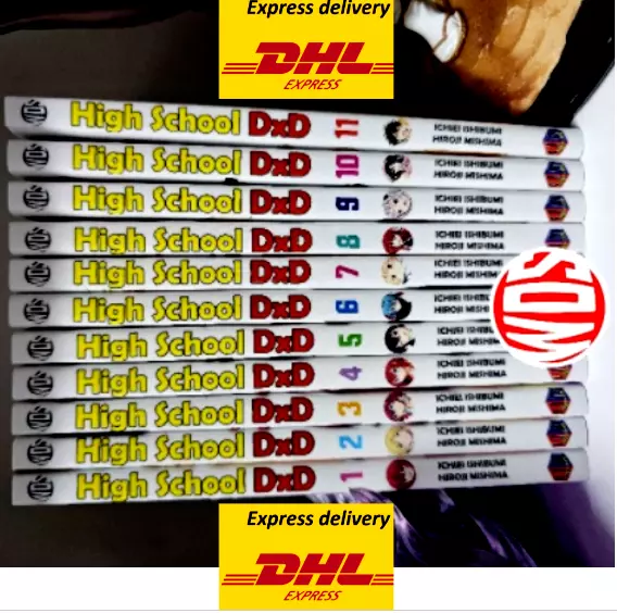 HIGHSCHOOL D X D Manga Comic Complete Set 1-11 HIROJI MISHIMA Book FJ*