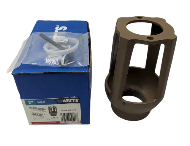 Watts 909AGF 2 Inch Regulator Air Gap Backflow Prevention 0881378 XE1