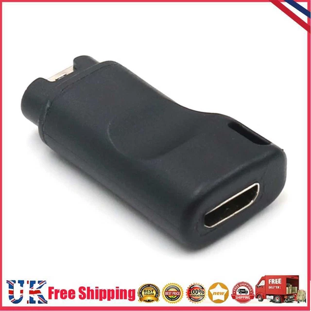 USB Charger Adapter Converter for Garmin Fenix 7 7S 7X 6 6S 6X (Micro USB) *Z