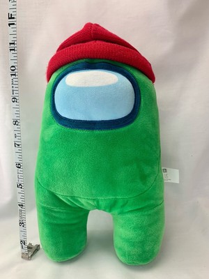 red crewmate plush