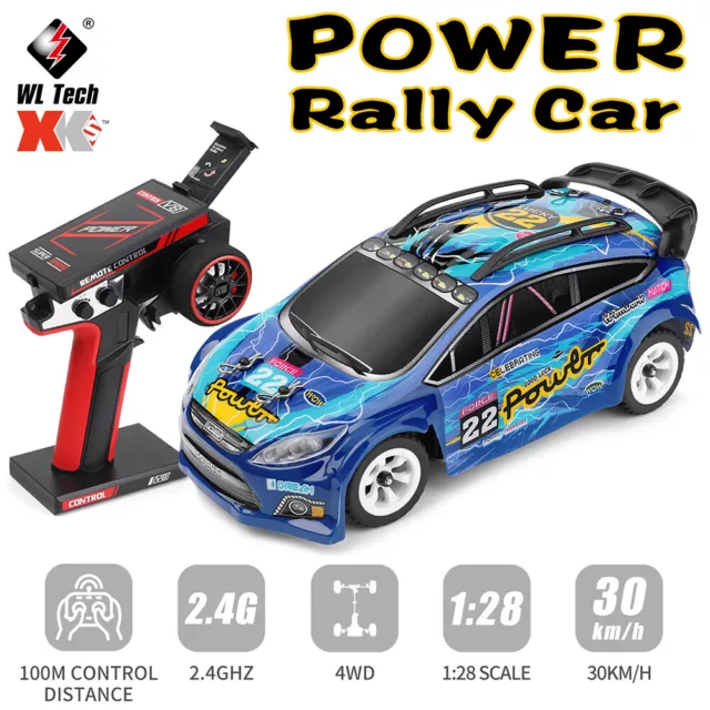 WLTOYS 284010 MINI RC Auto 1/28 30km/h RC Auto da corsa 4WD 2.4G RC Veicolo  EUR 65,67 - PicClick IT