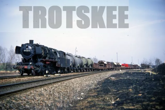 35mm Slide DB West Germany Railways Steam Loco 51 033 1971 Original