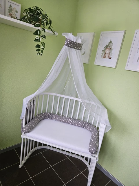 Babybay boxspring comfort weiß Inkl. Zubehör - Top Zustand