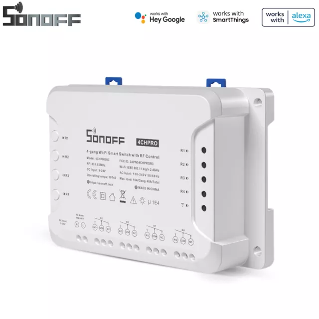 SONOFF 4CH PRO R3 ITEAD Wifi Smart Schalter WLAN 4 Wege Switch APP-Steuerung