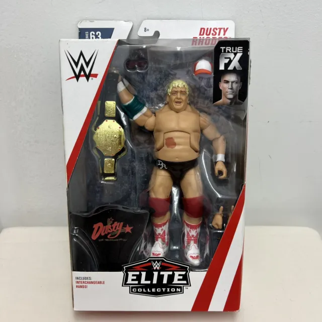 WWE Dusty Rhodes Series 63 Elite Collection Wrestling Figure WWF WCW - Sealed