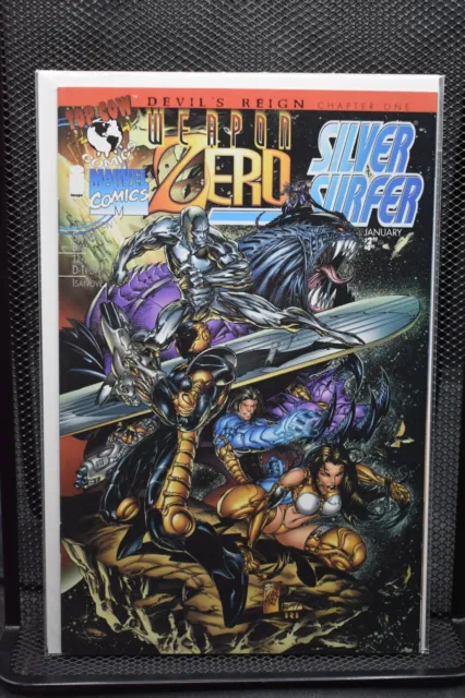 Weapon Zero Silver Surfer: Devil's Reign Chapter One Marvel Top Cow 1997 9.4