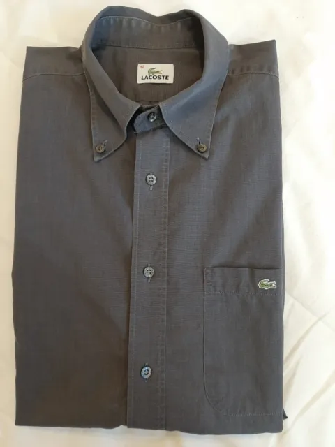 Camicia Lacoste Uomo Classic Fit Taglia 42/16.5" Cotone